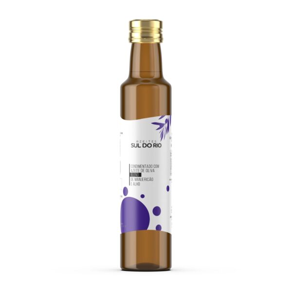Blend - Manjericão e Alho Azeite de Oliva Extravirgem 250ml