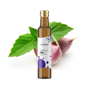 Blend - Manjericão e Alho Azeite de Oliva Extravirgem 250ml